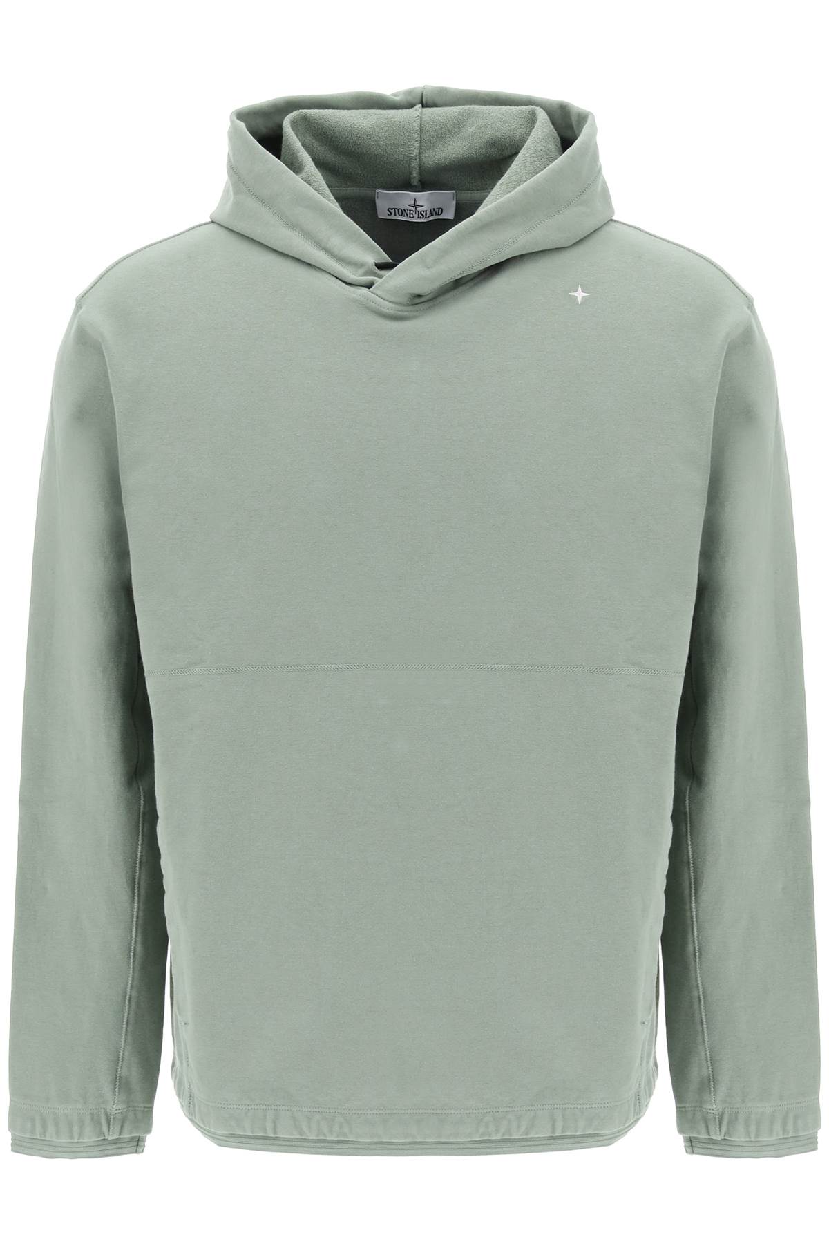 Stone Island Stone island stellina stretch cotton hoodie