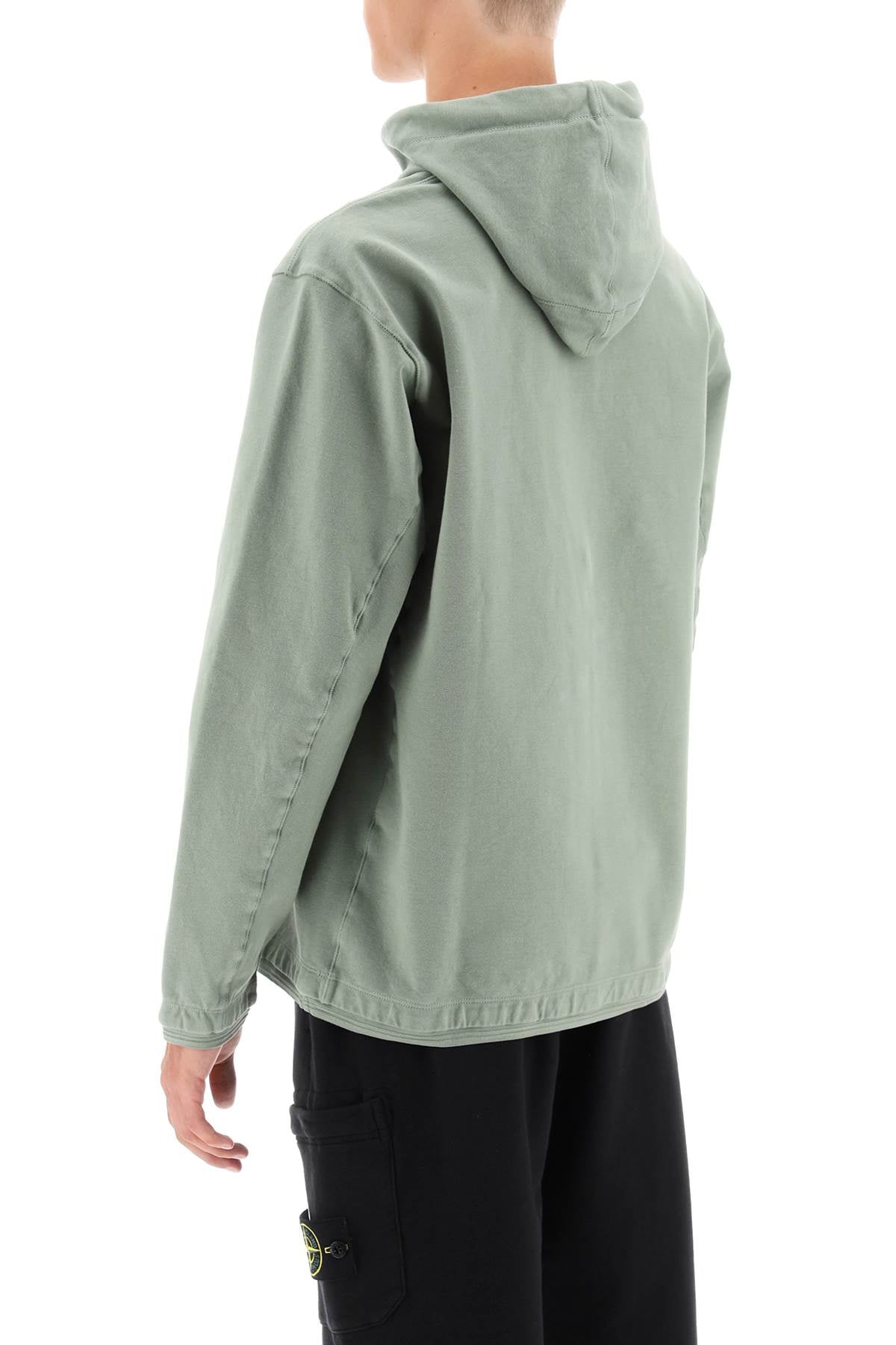 Stone Island Stone island stellina stretch cotton hoodie