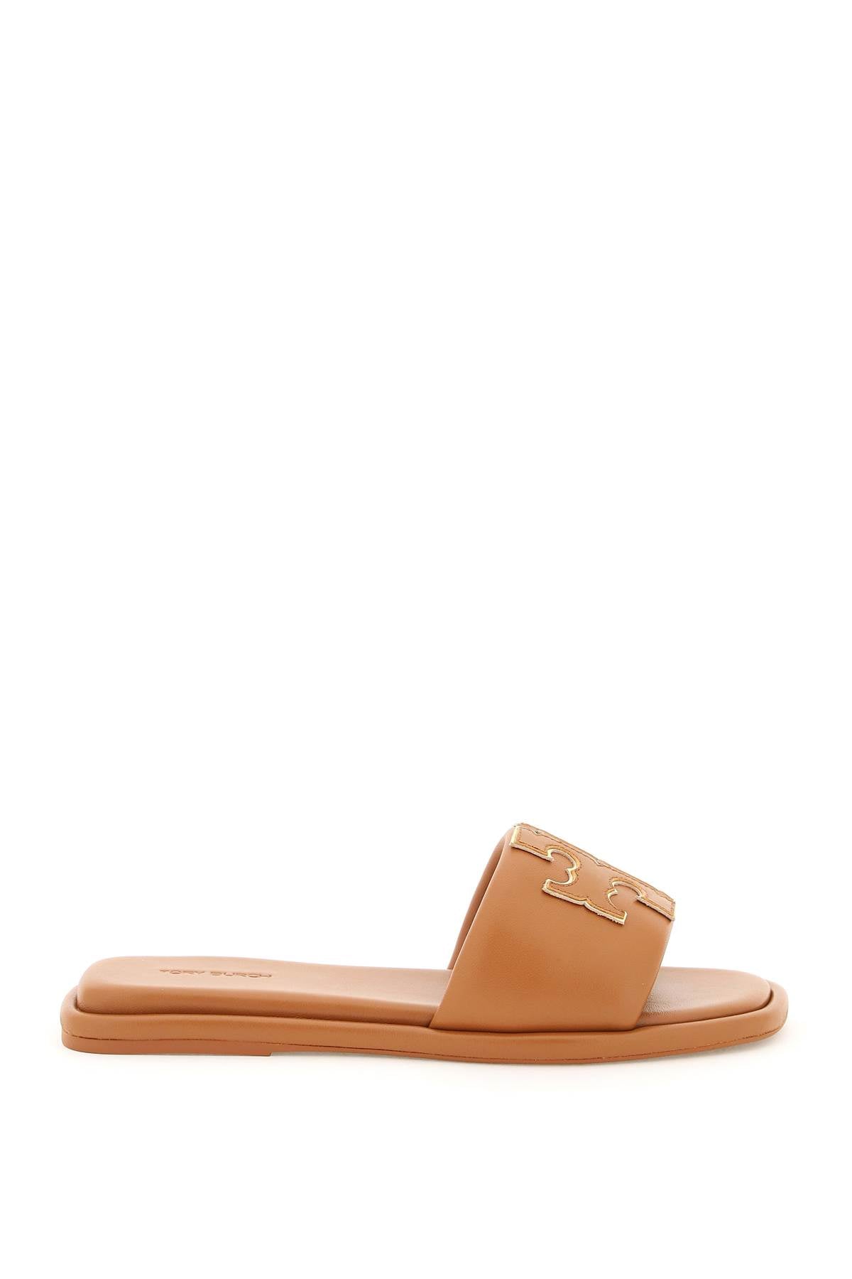 Tory Burch Tory burch double t leather slides