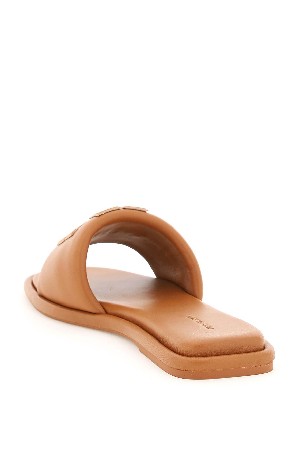 Tory Burch Tory burch double t leather slides