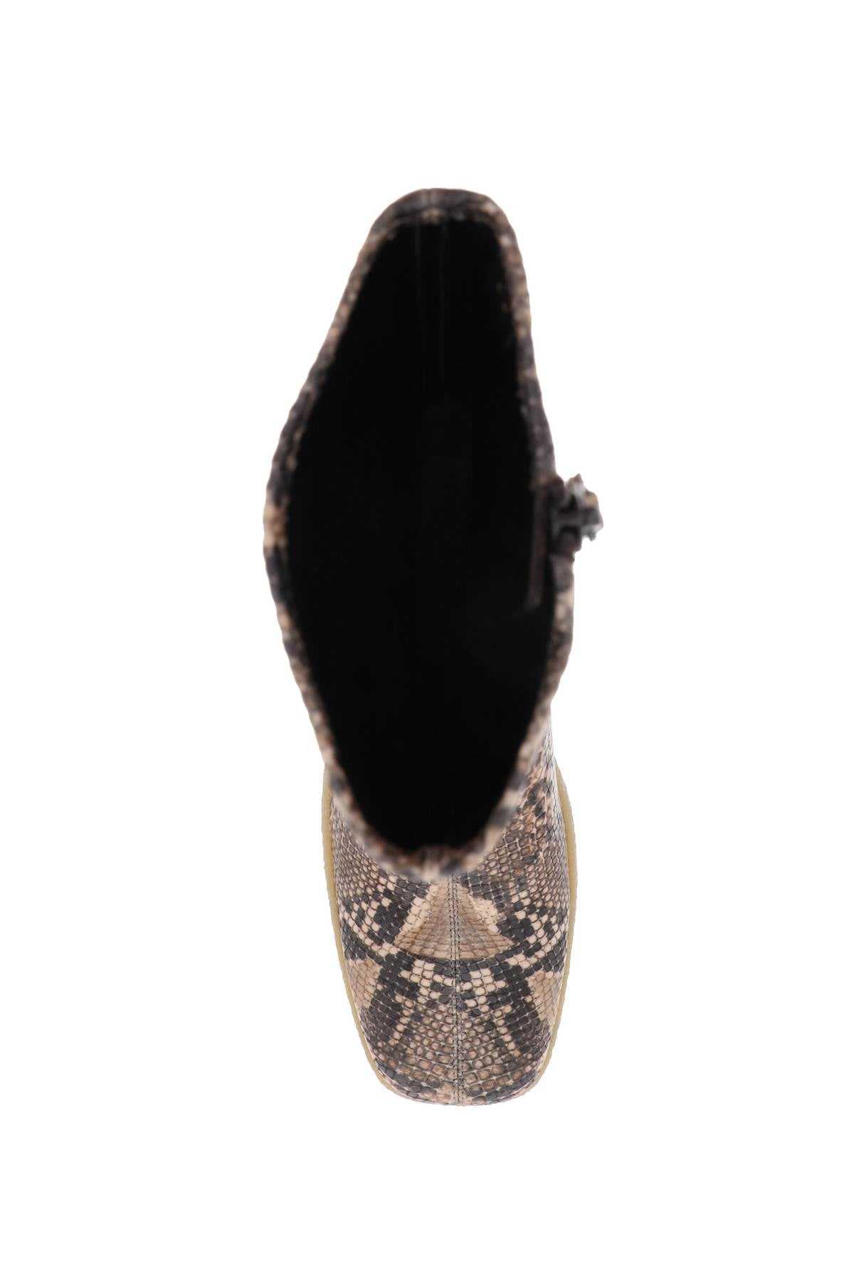 Stella McCartney Stella mccartney skyla wedge ankle boots in alter python