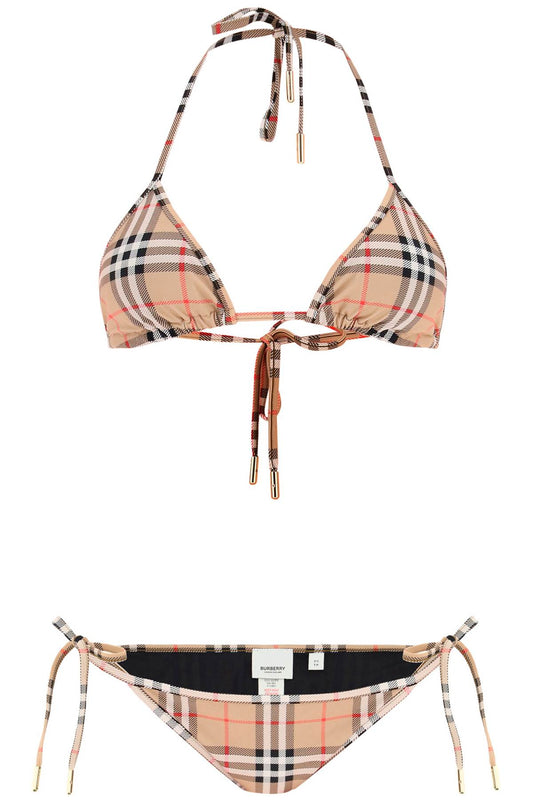 Burberry Burberry check bikini set