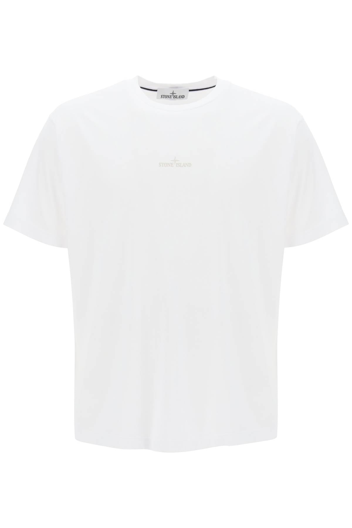 Stone Island Stone island t-shirt with lived-in effect print