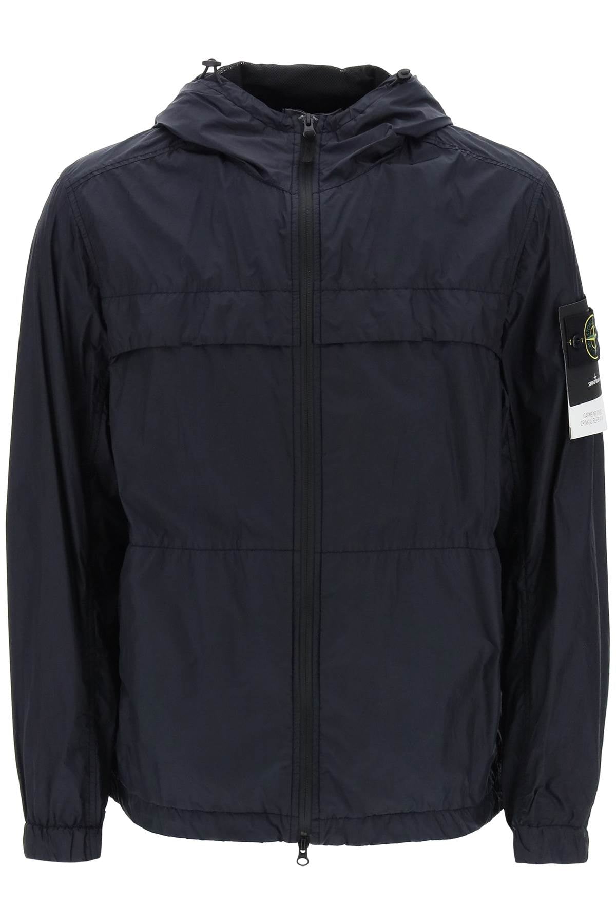 Stone Island Stone island crinkle reps r-ny windbreaker jacket