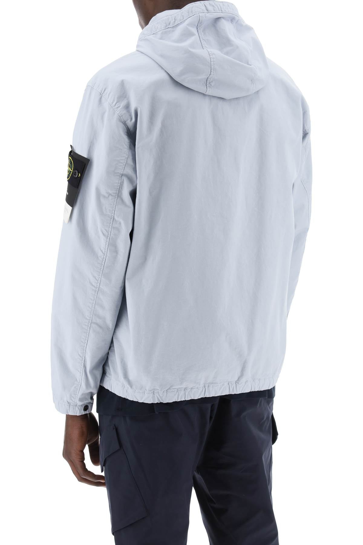 Stone Island Stone island supima cotton twill stretch-tc jacket