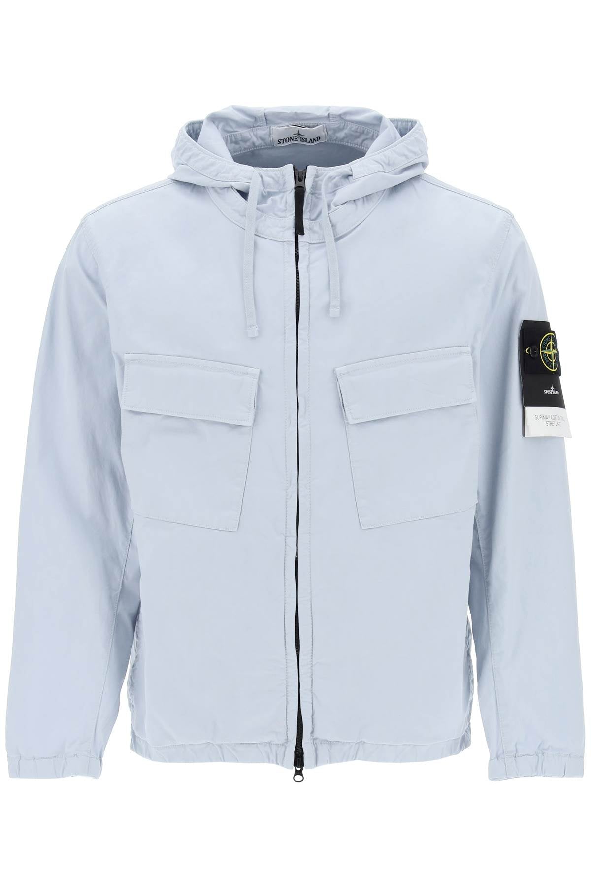 Stone Island Stone island supima cotton twill stretch-tc jacket