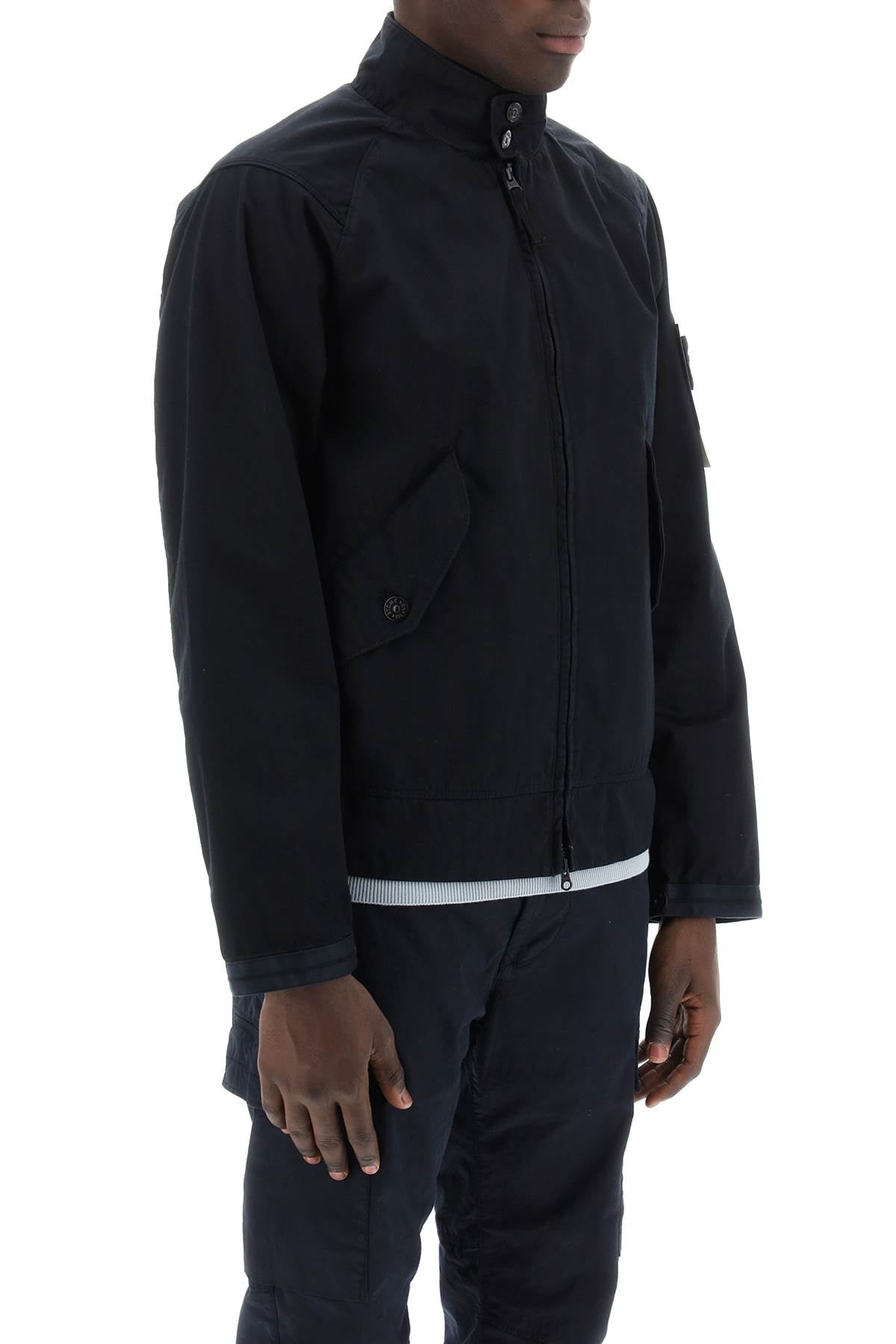 Stone Island Stone island "bio-satin jacket with bio-alloy light