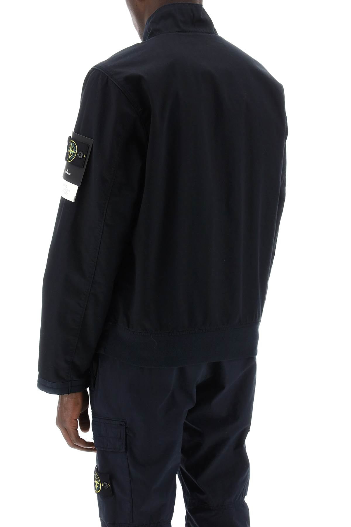 Stone Island Stone island "bio-satin jacket with bio-alloy light