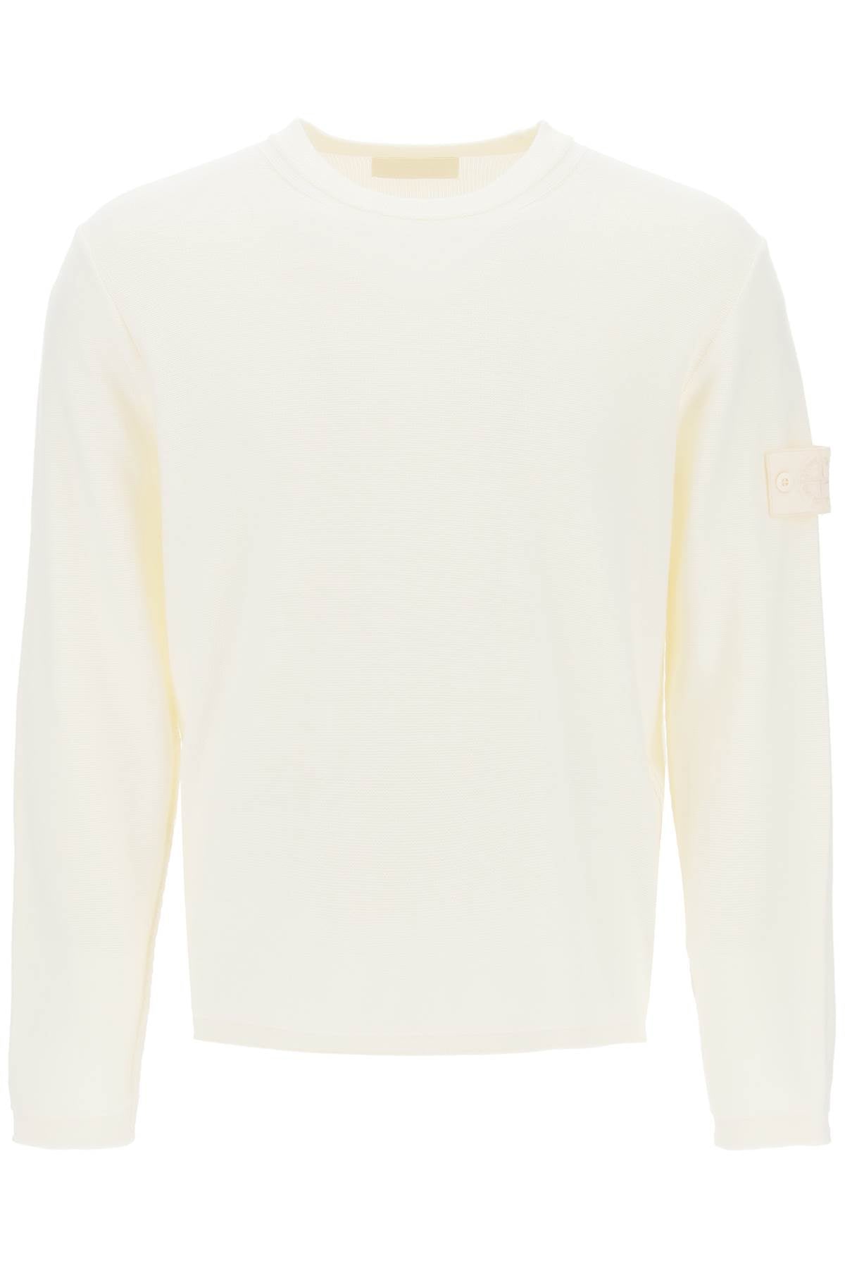 Stone Island Stone island cotton and cashmere ghost piece pullover