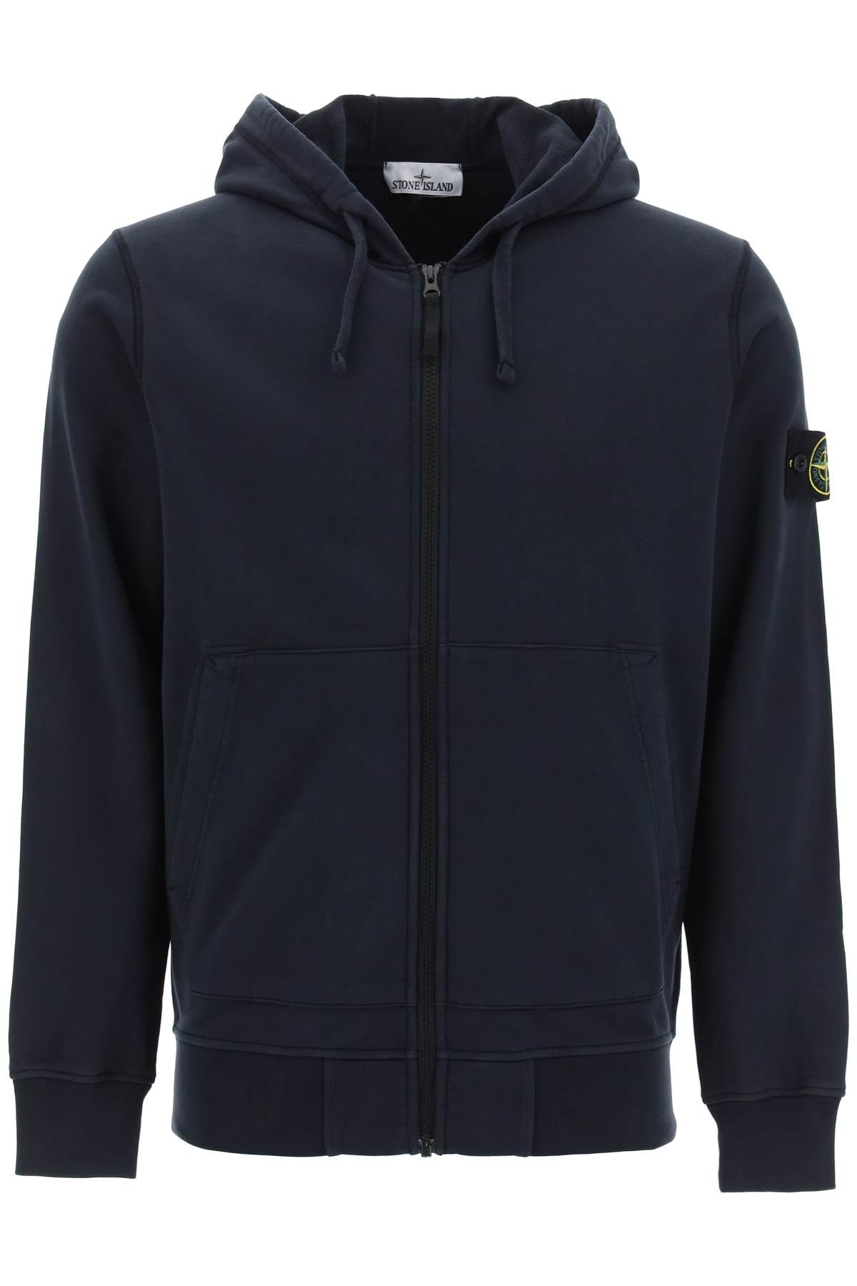 Stone Island Stone island zip-up hoodie