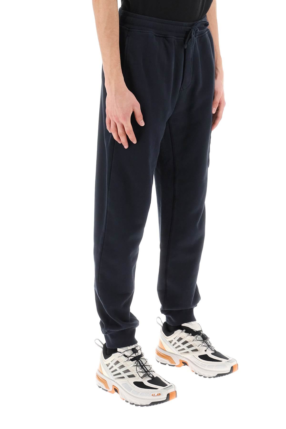 Stone Island Stone island tapered sweatpants with leg pocket