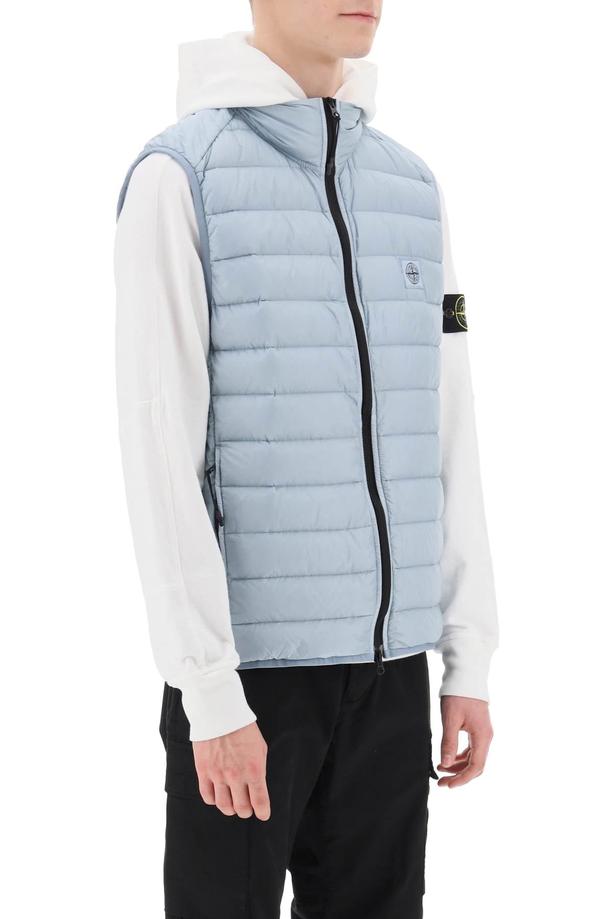 Stone Island Stone island lightweight puffer vest in r-nylon down-tc