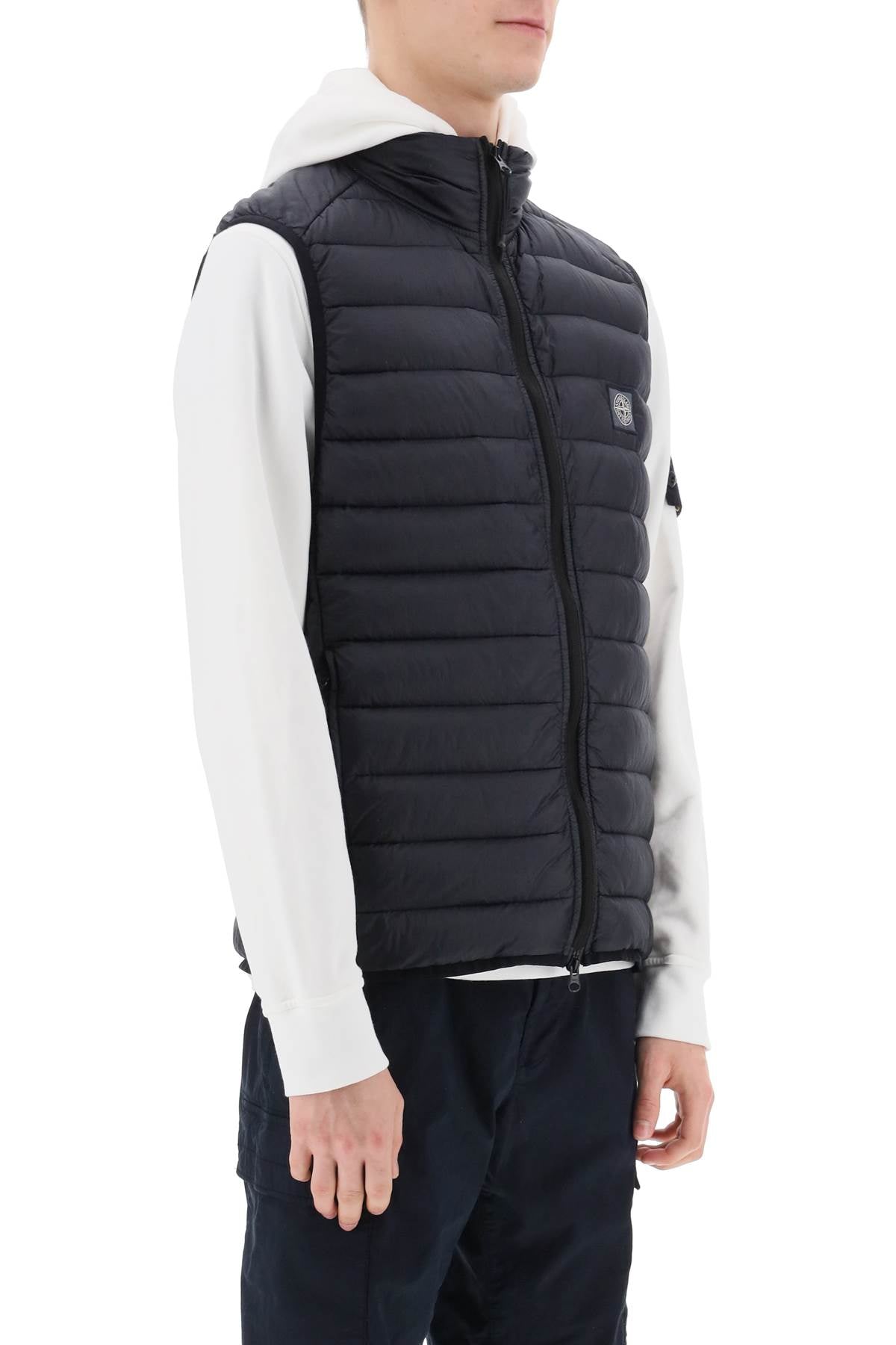 Stone Island Stone island lightweight puffer vest in r-nylon down-tc