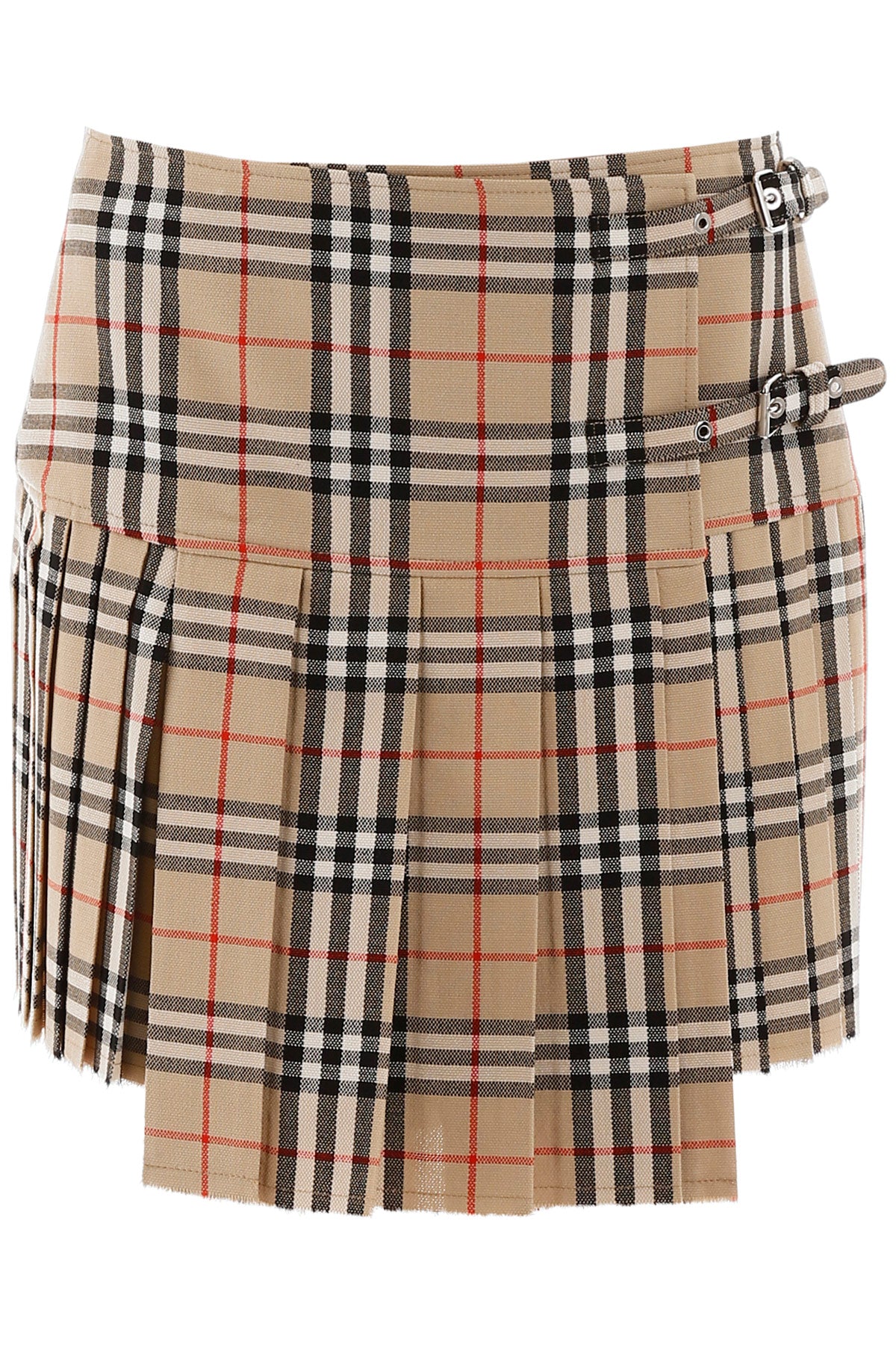 Burberry Burberry vintage check wool kilt