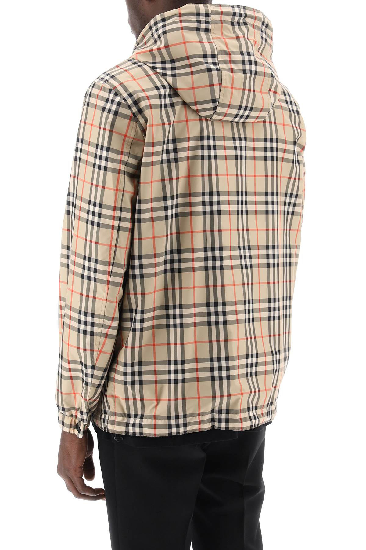 Burberry Burberry stretton reversible windbreaker