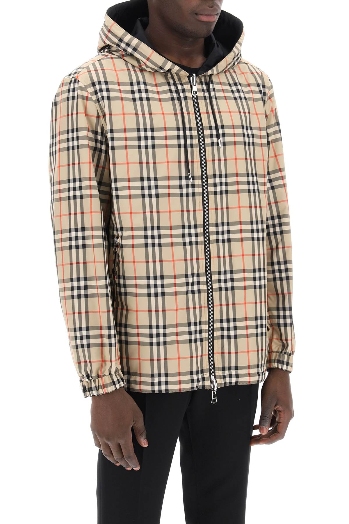 Burberry Burberry stretton reversible windbreaker