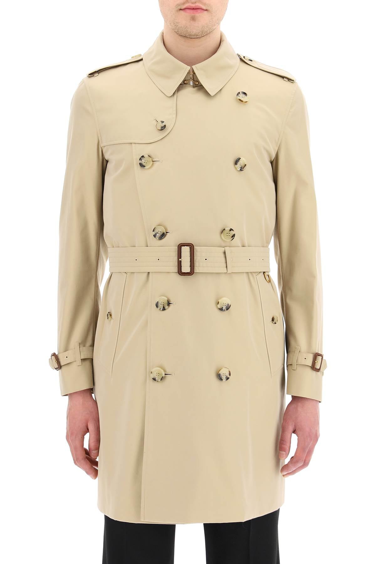 Burberry Burberry kensington midi trench coat