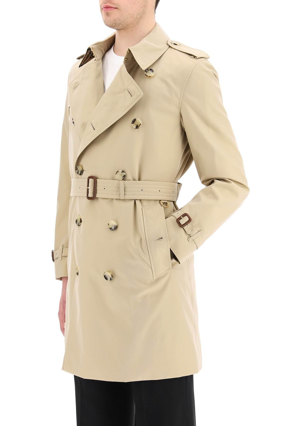 Burberry Burberry kensington midi trench coat