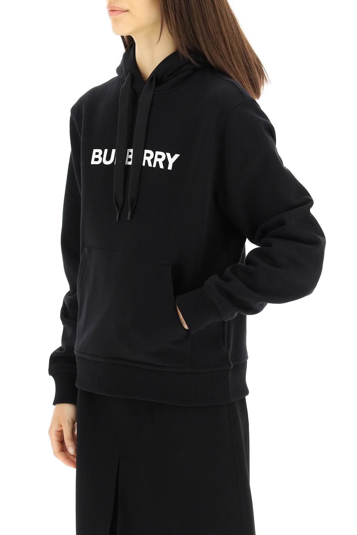 Burberry Burberry poulter hoodie with logo print