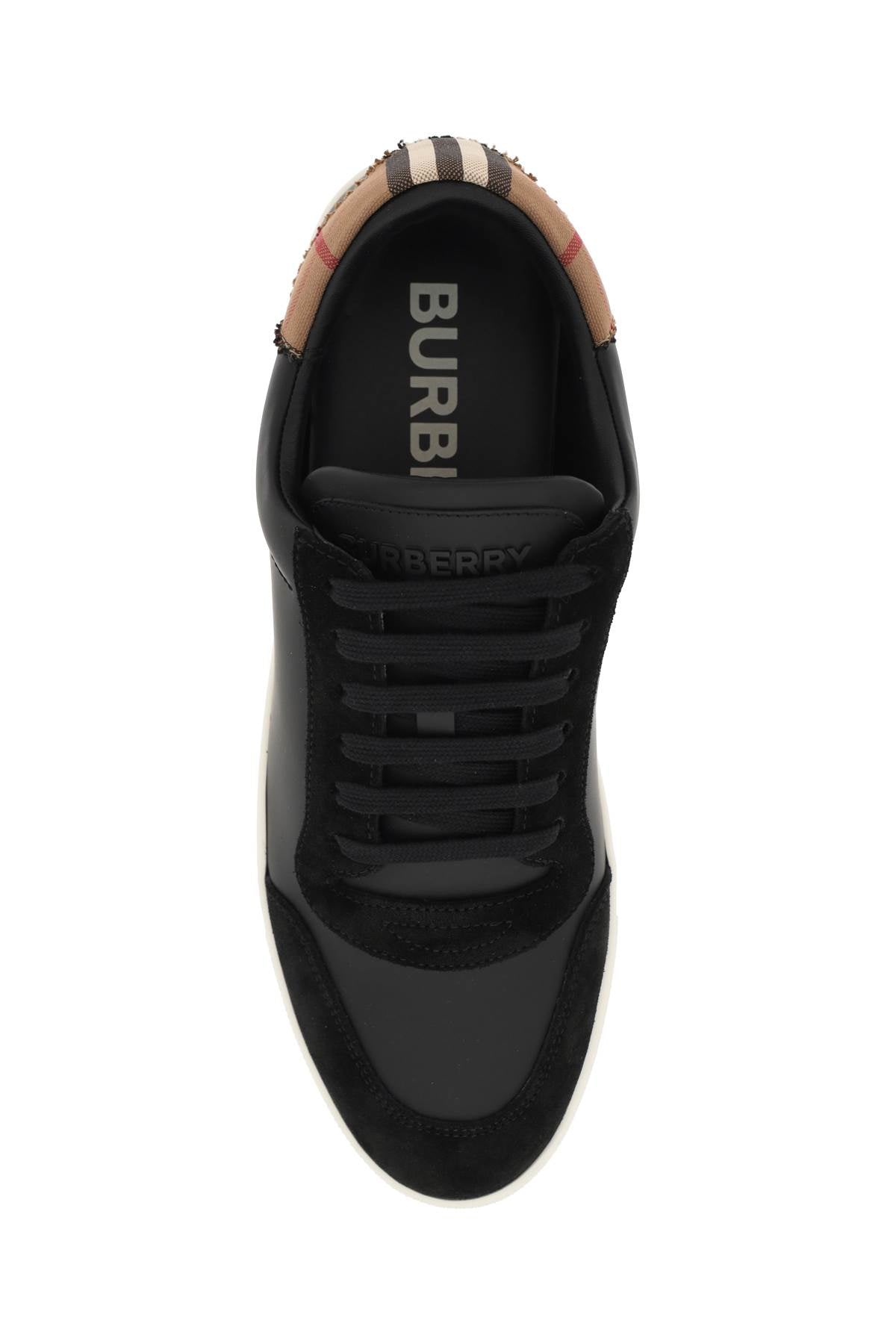 Burberry Burberry low-top leather sneakers