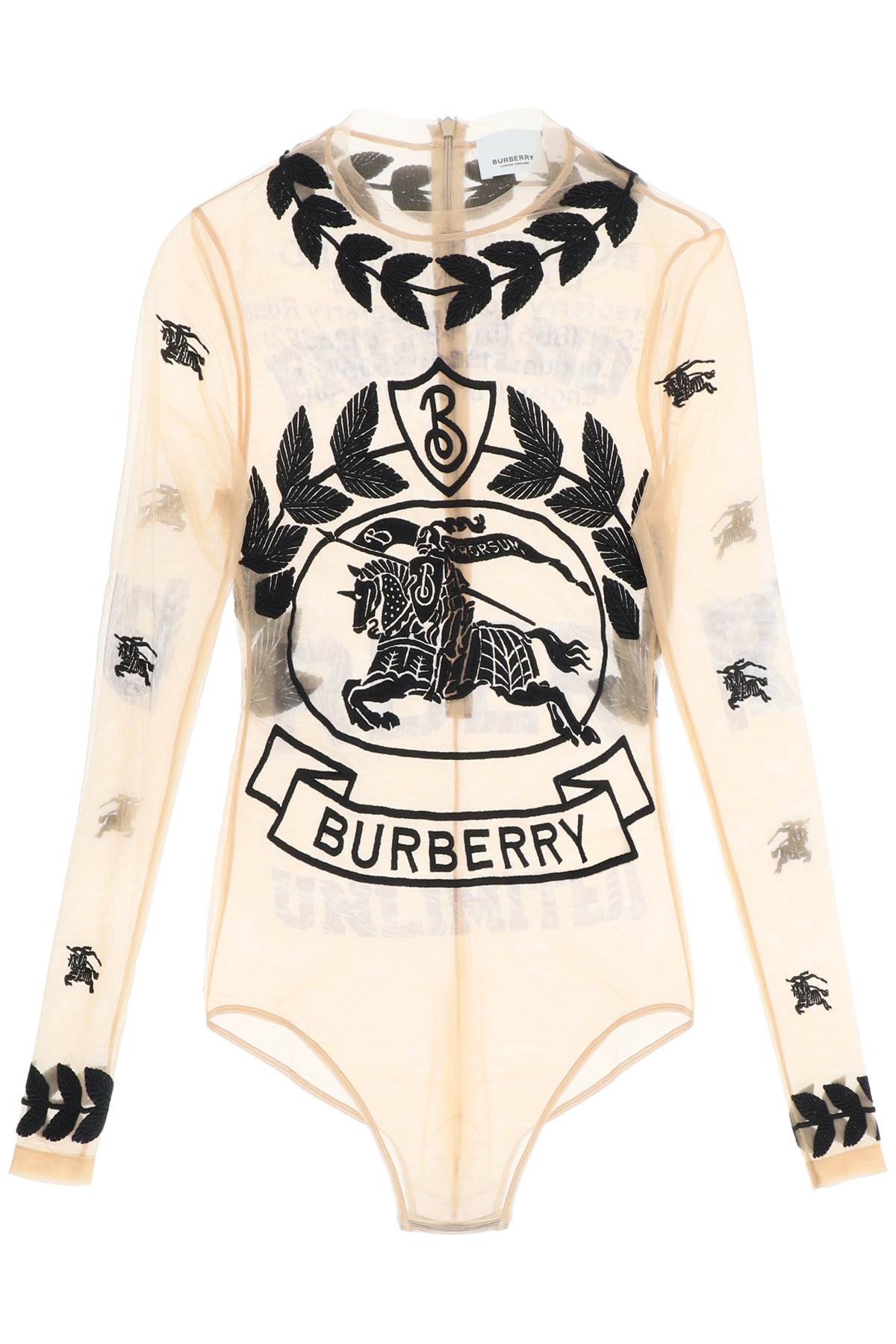 Burberry Burberry stretch tulle bodysuit