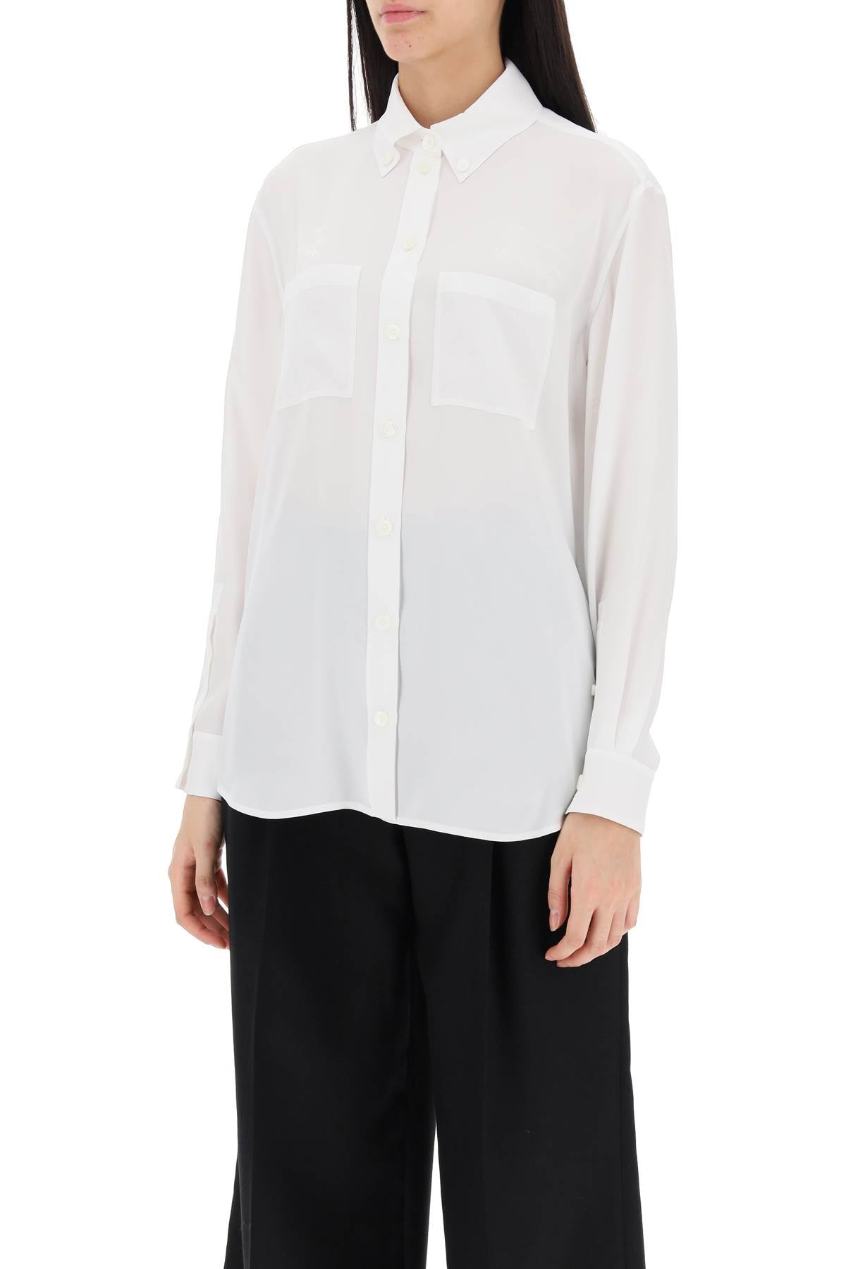 Burberry Burberry ivanna shirt with ekd pattern