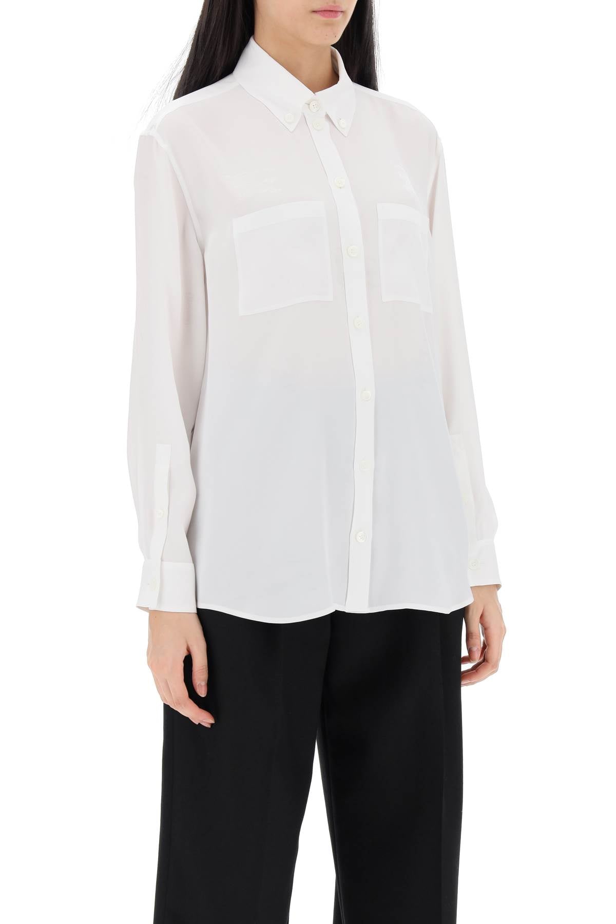 Burberry Burberry ivanna shirt with ekd pattern