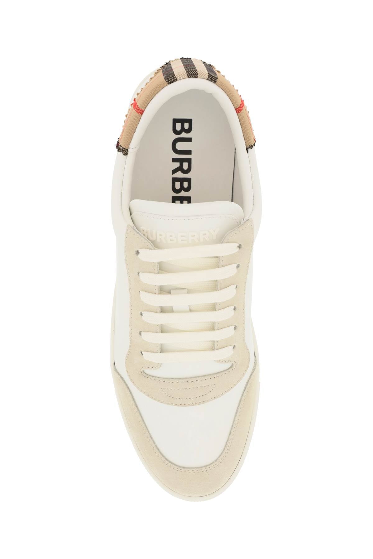 Burberry Burberry low-top leather sneakers