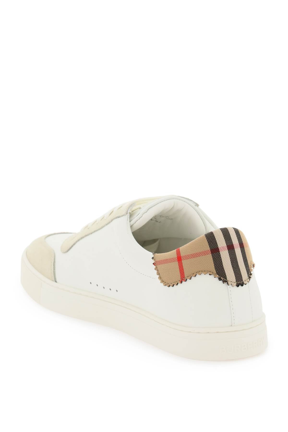 Burberry Burberry low-top leather sneakers