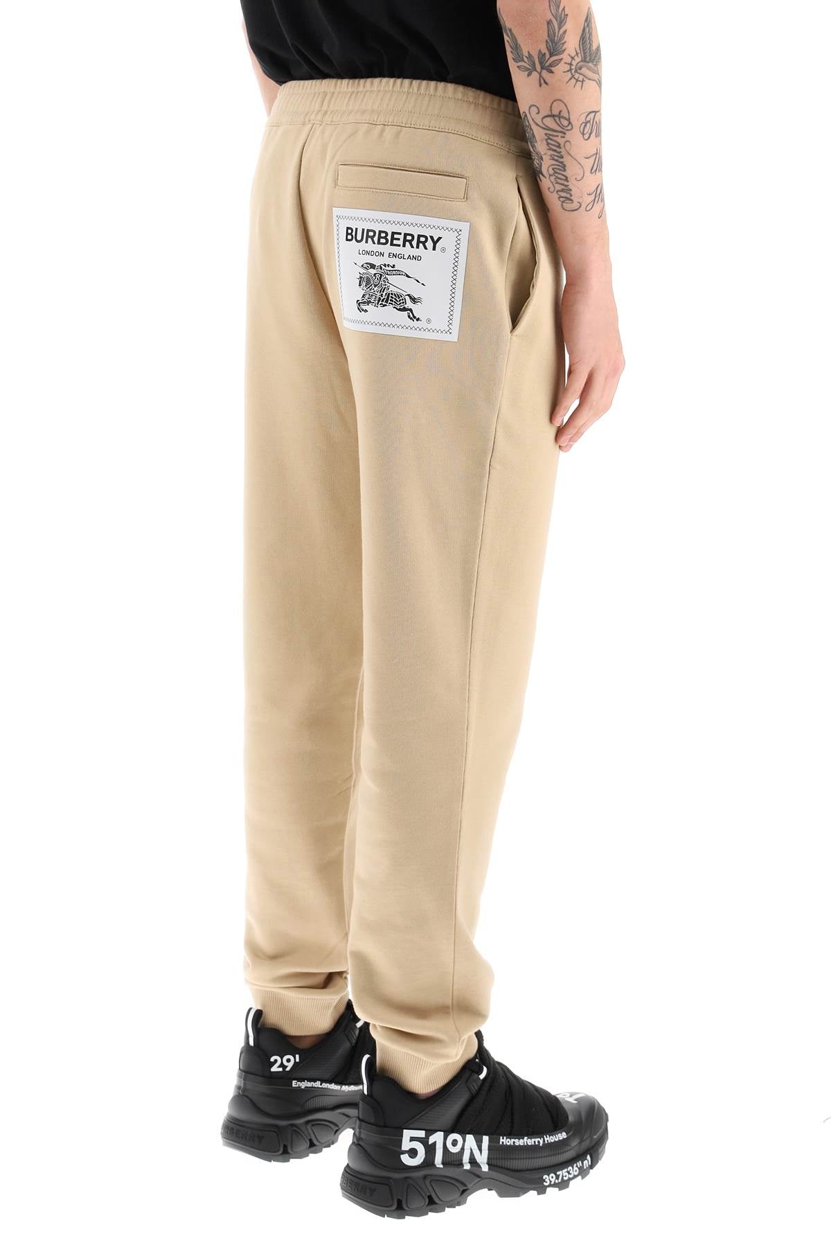 Burberry Burberry cotton sweatpants with prorsum label