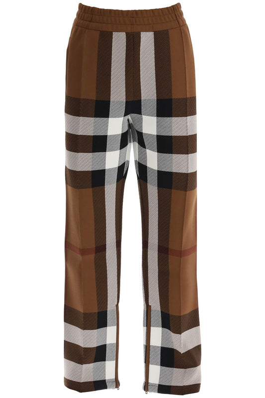 Burberry Burberry check track pants