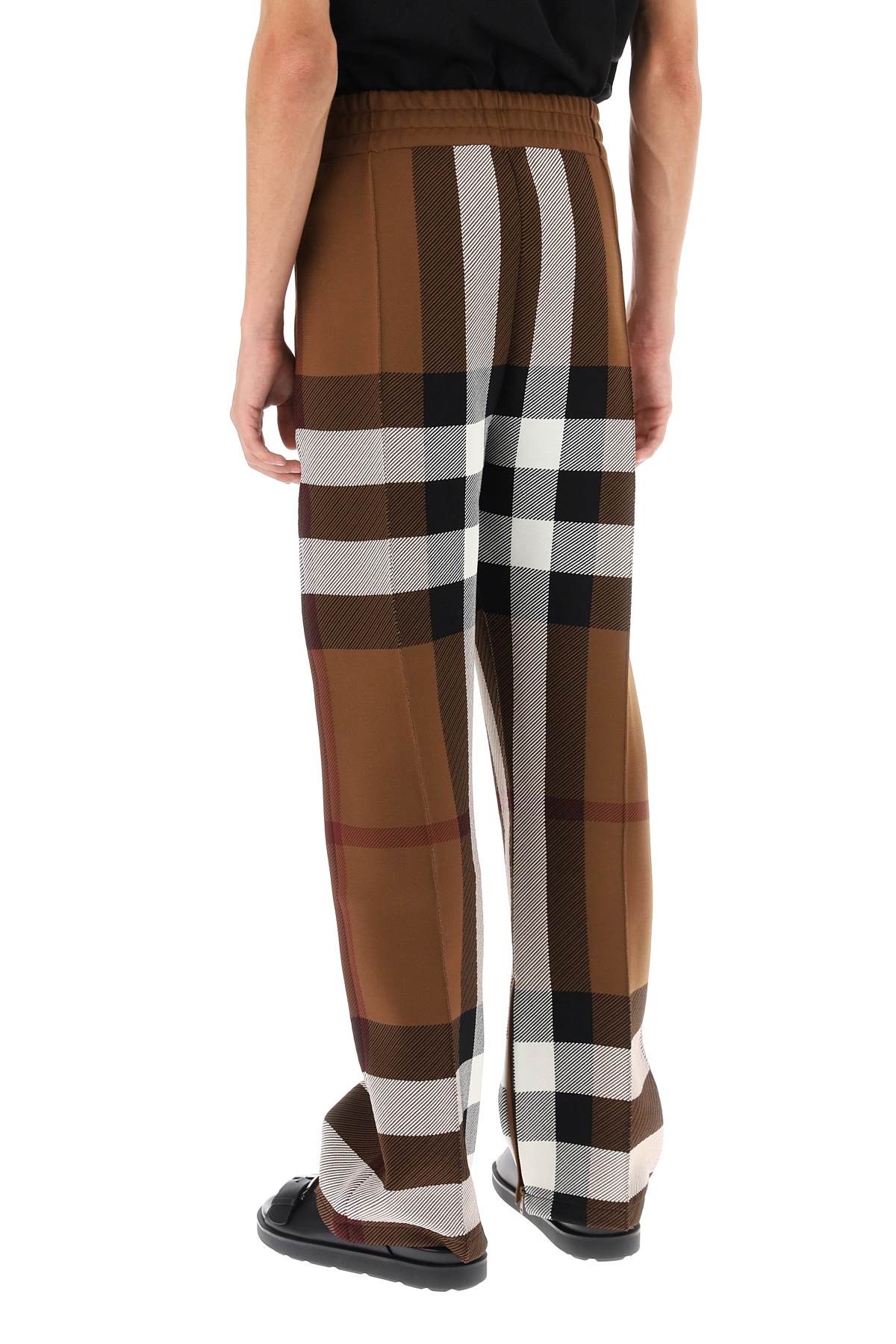 Burberry Burberry check track pants