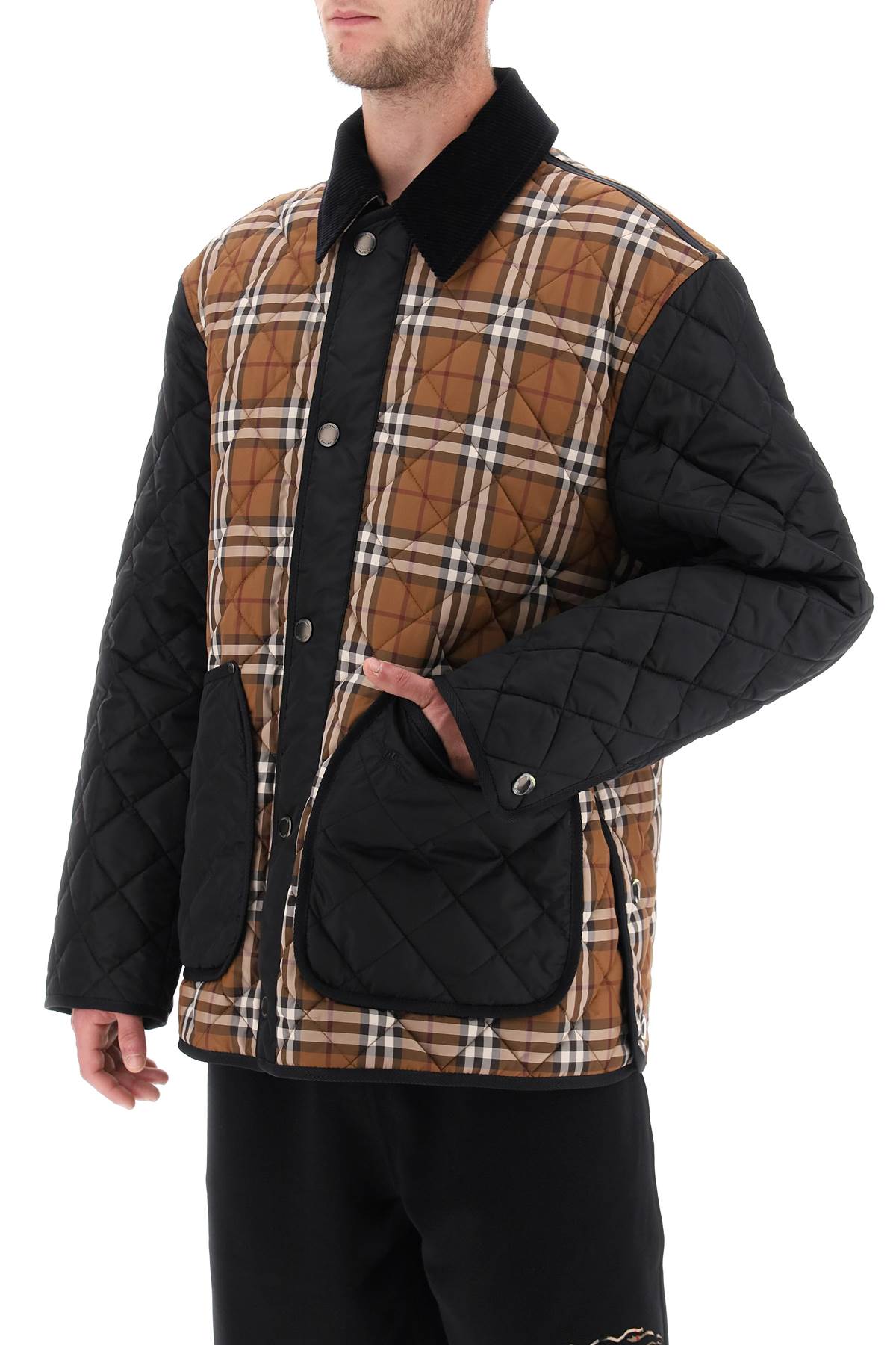 Burberry Burberry weavervale quilted jacket