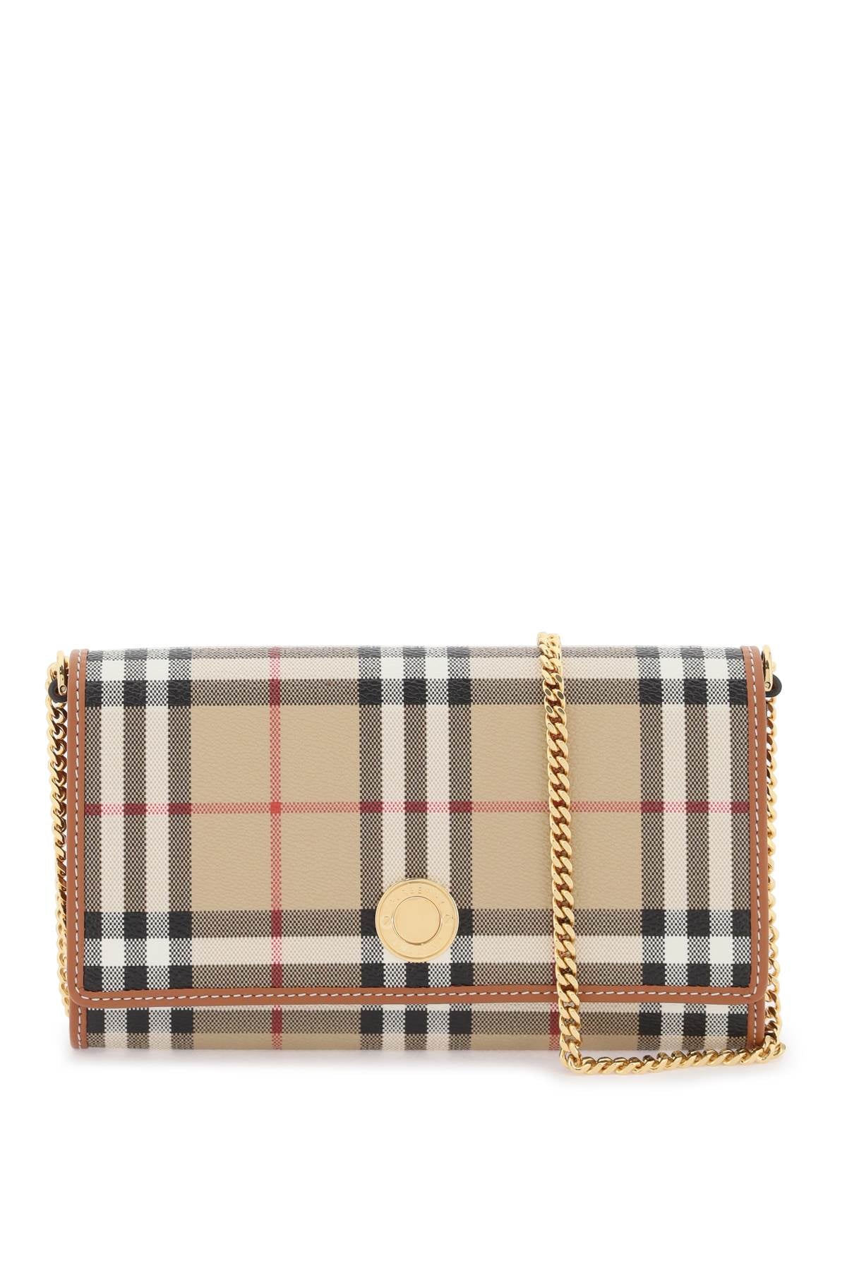 Burberry Burberry burberry check mini bag