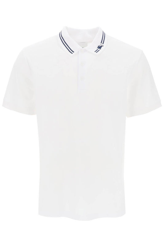 Burberry Burberry polo with striped collar