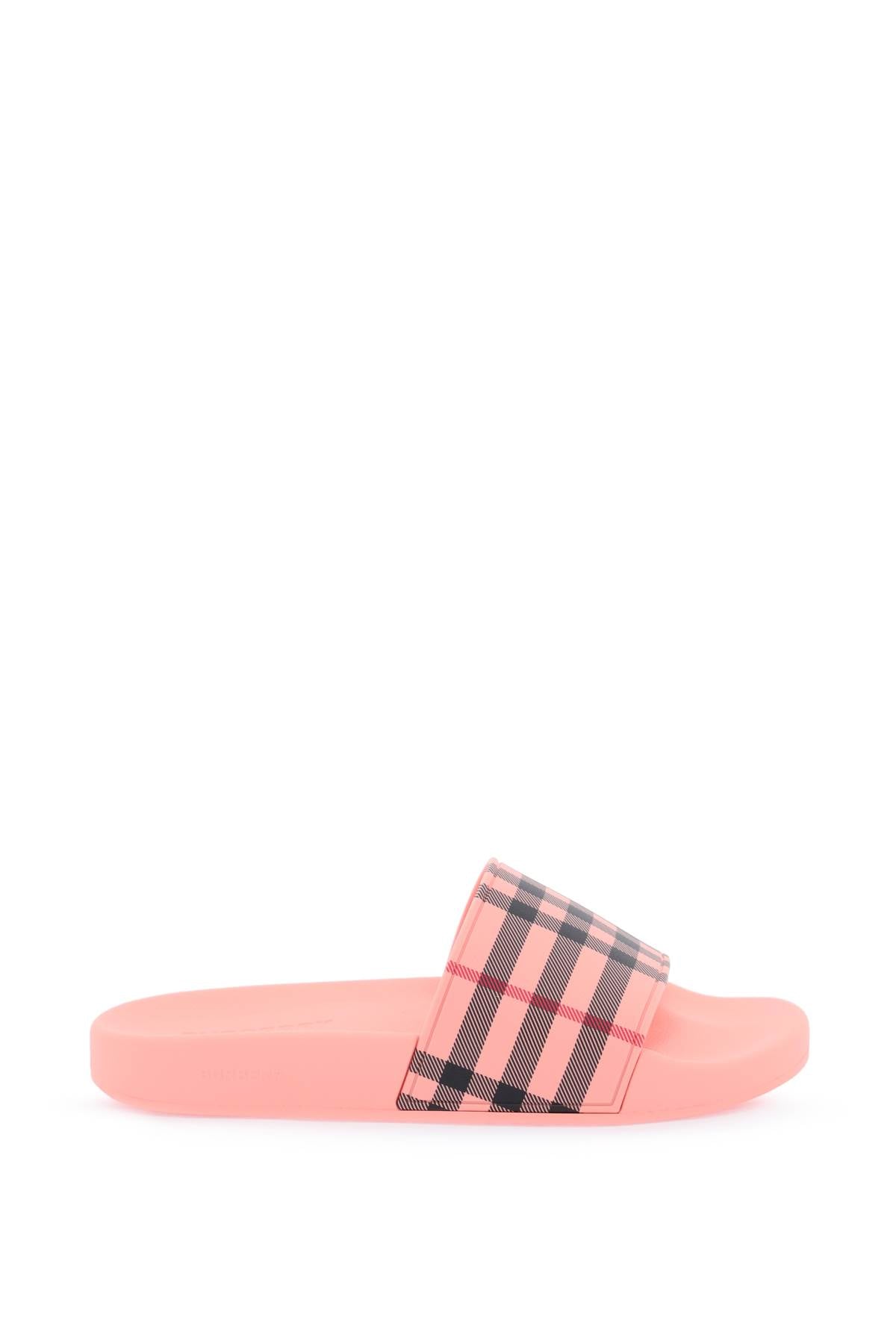 Burberry Burberry tartan rubber slides