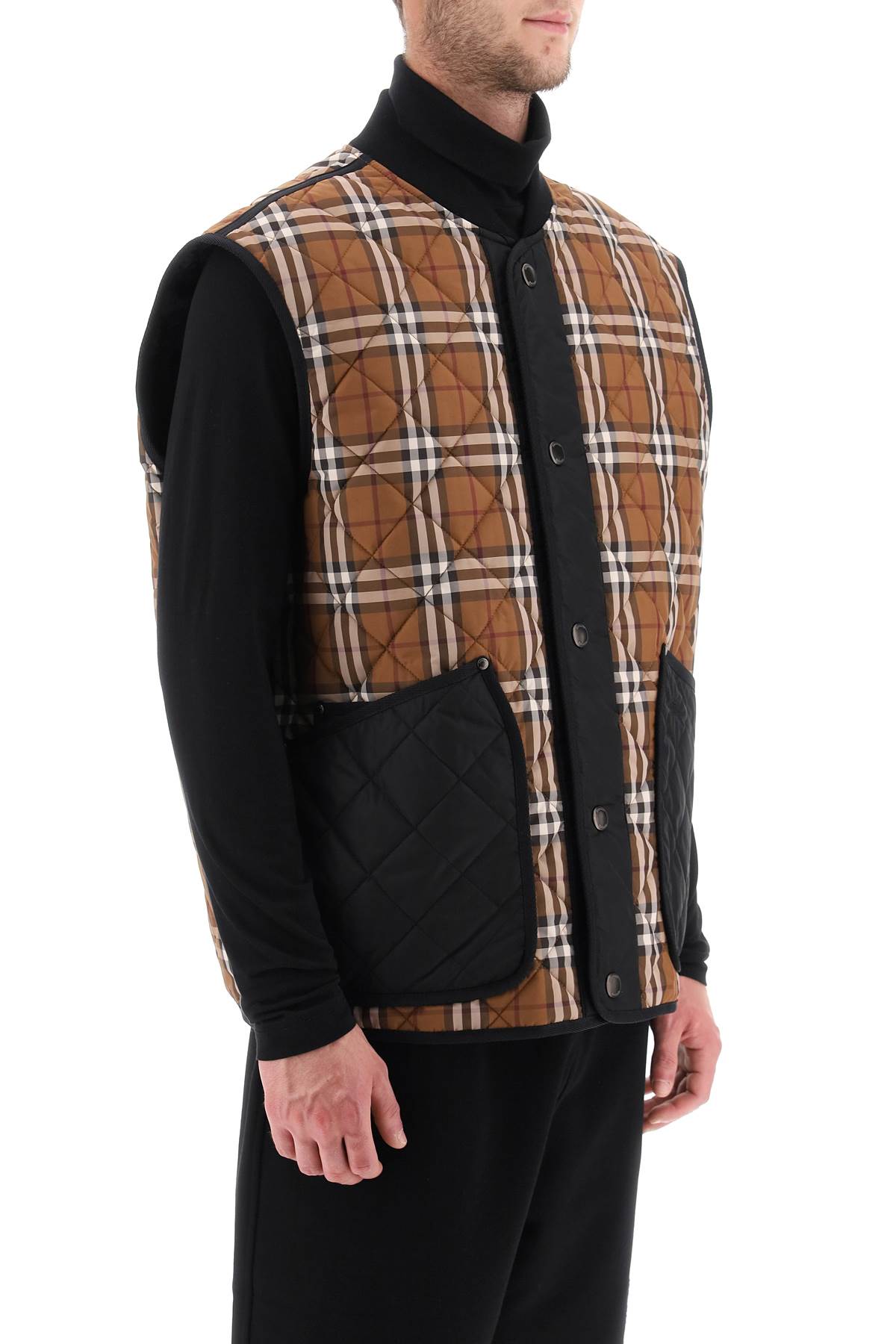 Burberry Burberry weaveron quilted vest