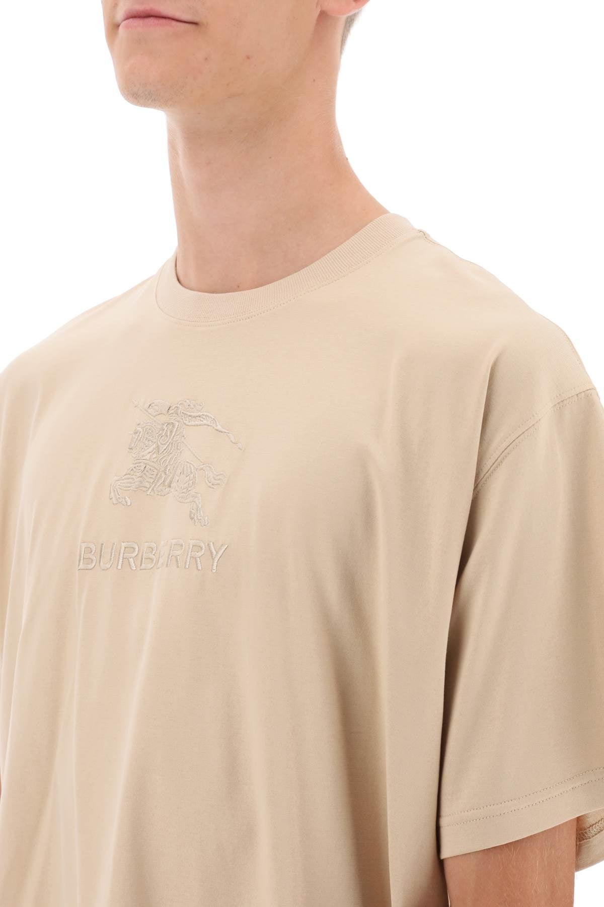 Burberry Burberry tempah t-shirt with embroidered ekd