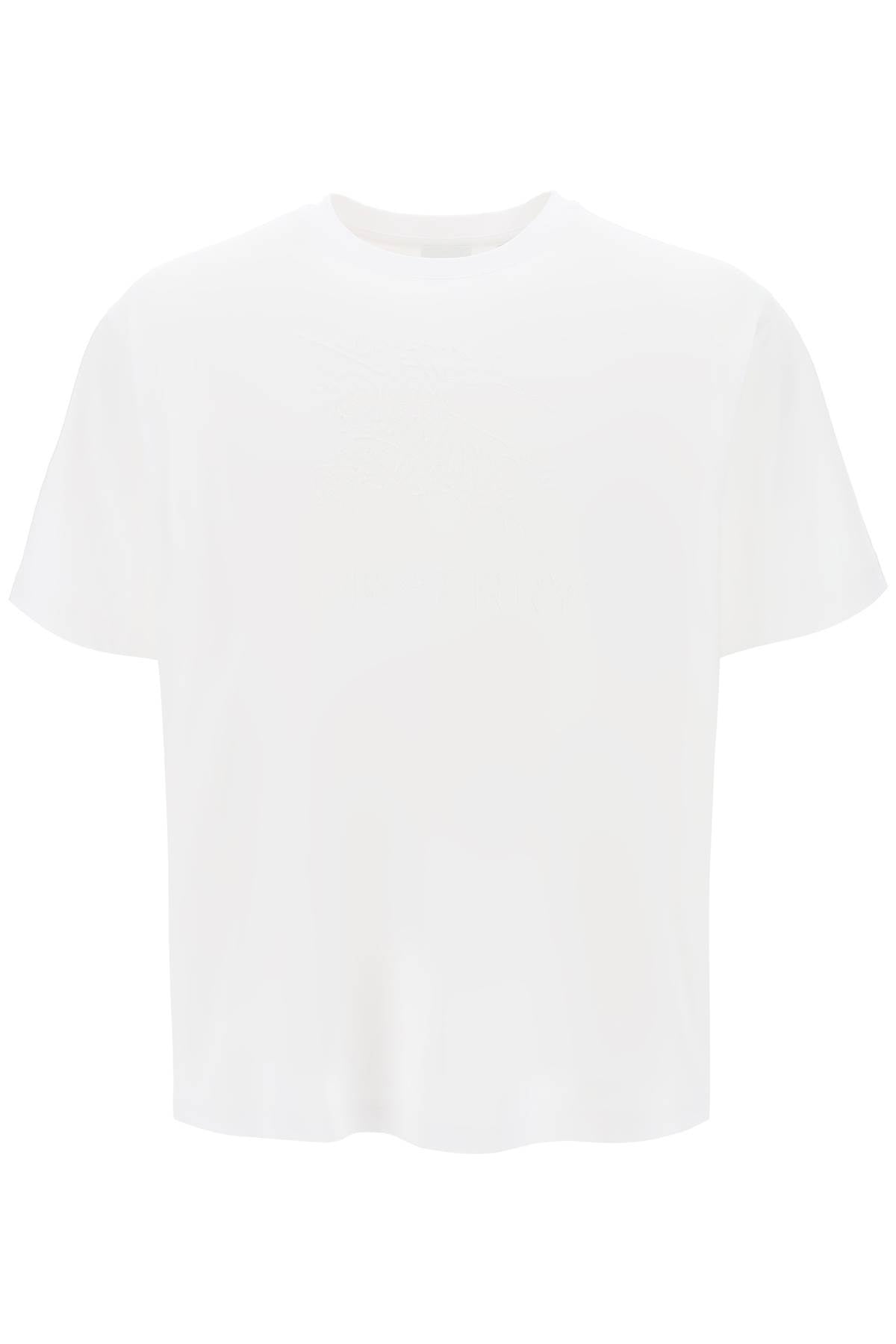 Burberry Burberry ekd embroidery 'raynerton' oversized t-shirt