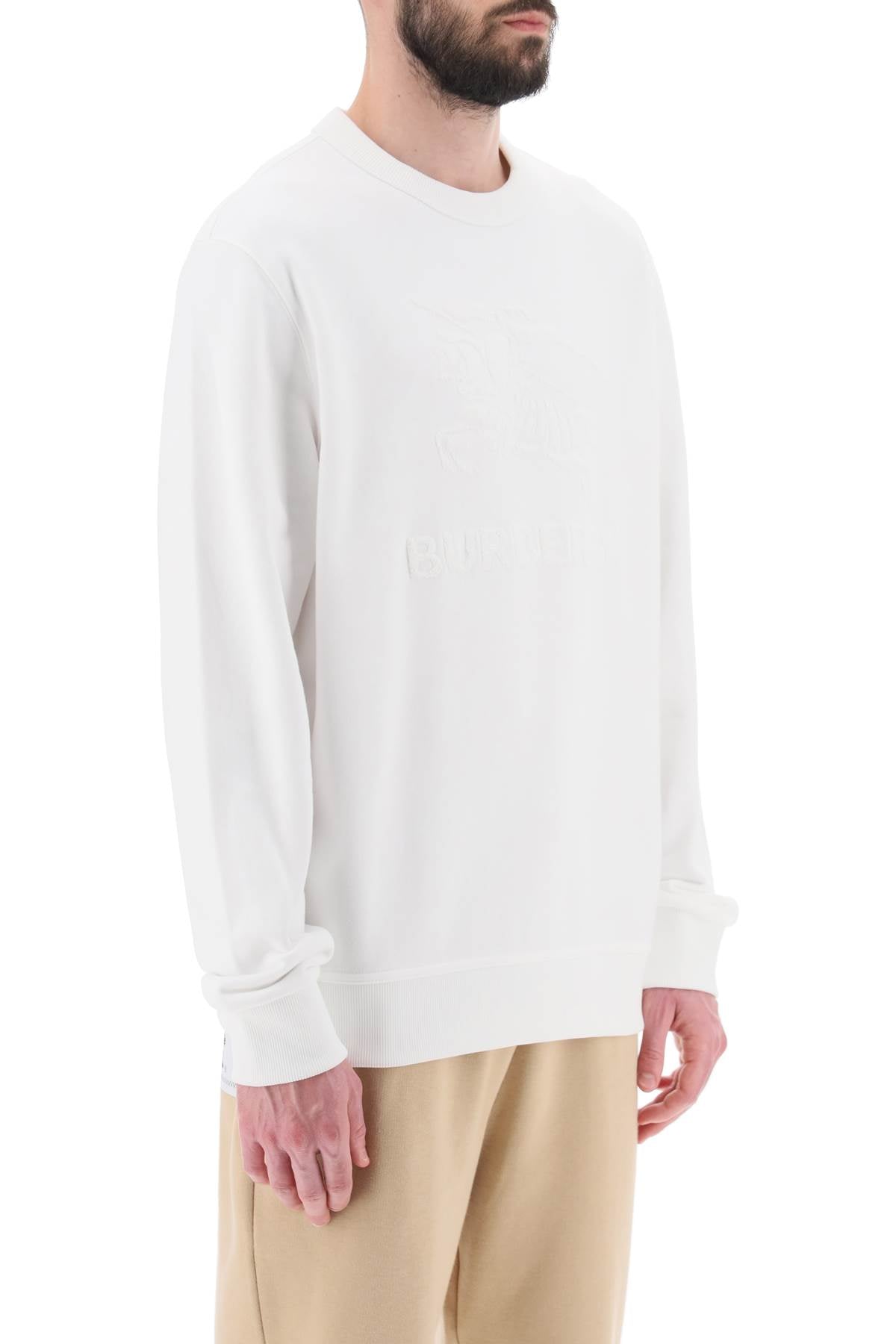 Burberry Burberry 'rayner' crew-neck sweatshirt with equestrian knight