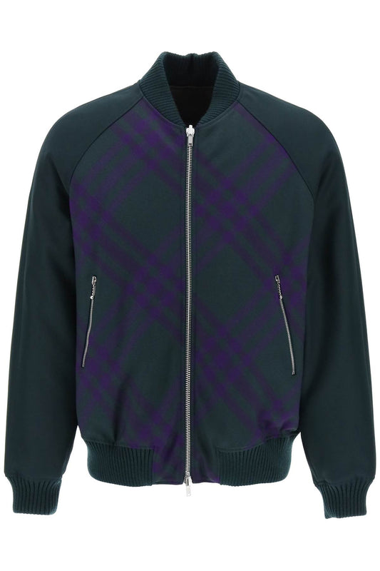 Burberry Burberry check reversible bomber jacket