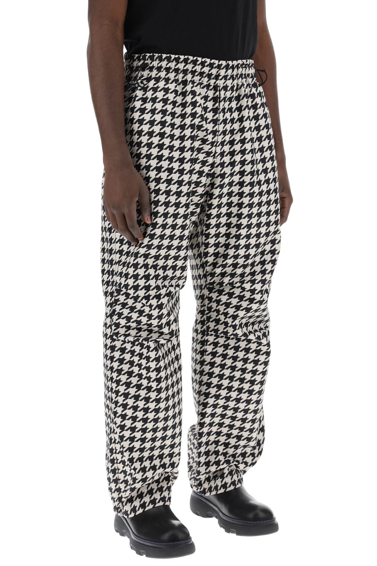 Burberry Burberry pantaloni workwear in pied de poule