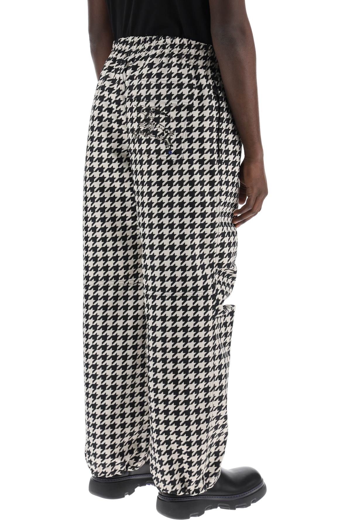 Burberry Burberry pantaloni workwear in pied de poule