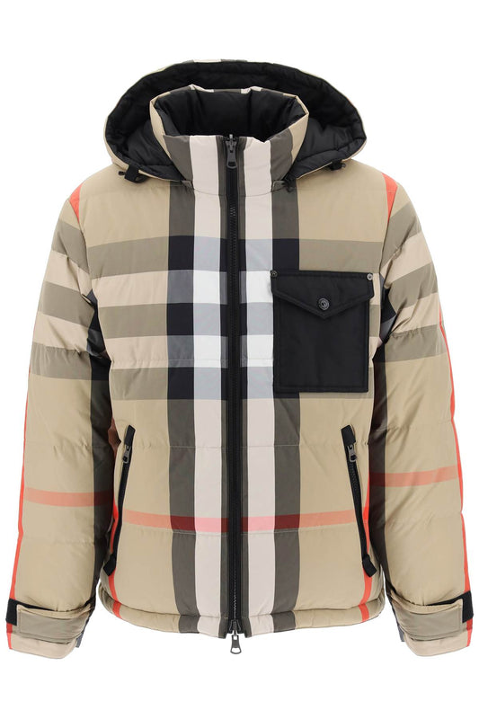 Burberry Burberry rutland reversible hooded down jacket