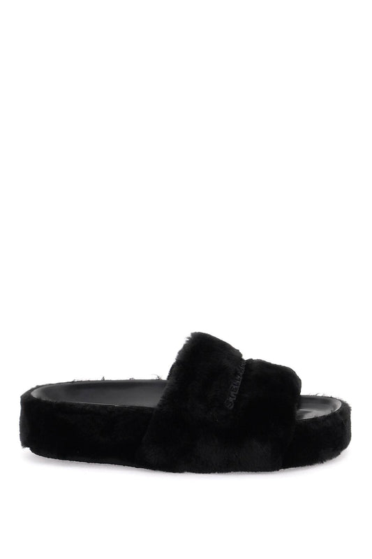 Stella McCartney Stella mccartney faux fur slides