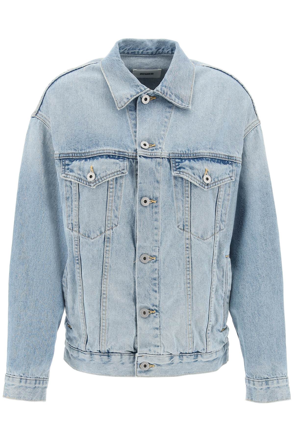 INTERIOR Interior oversized denim jacket