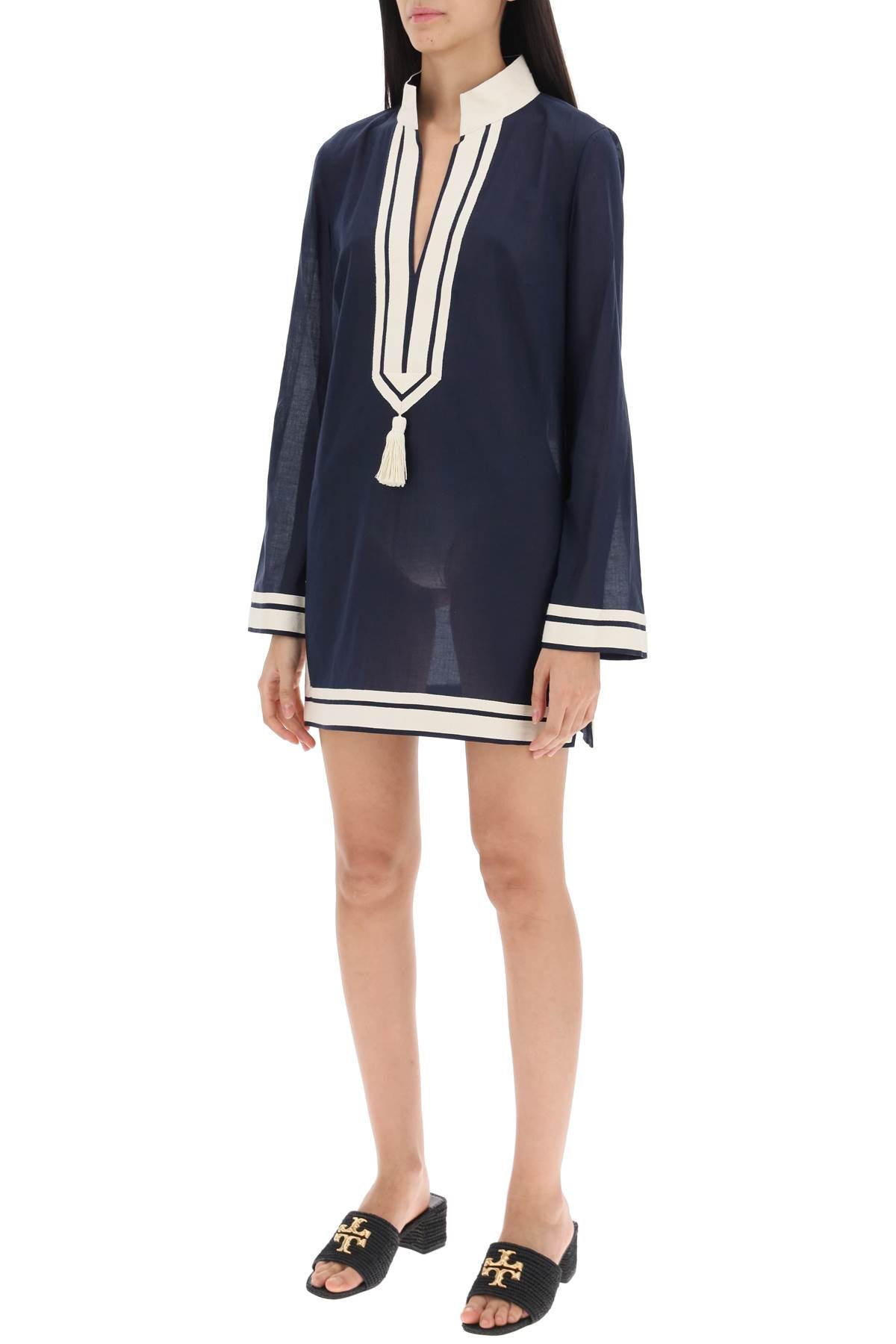 Tory Burch Tory burch tory cotton mini tunic dress