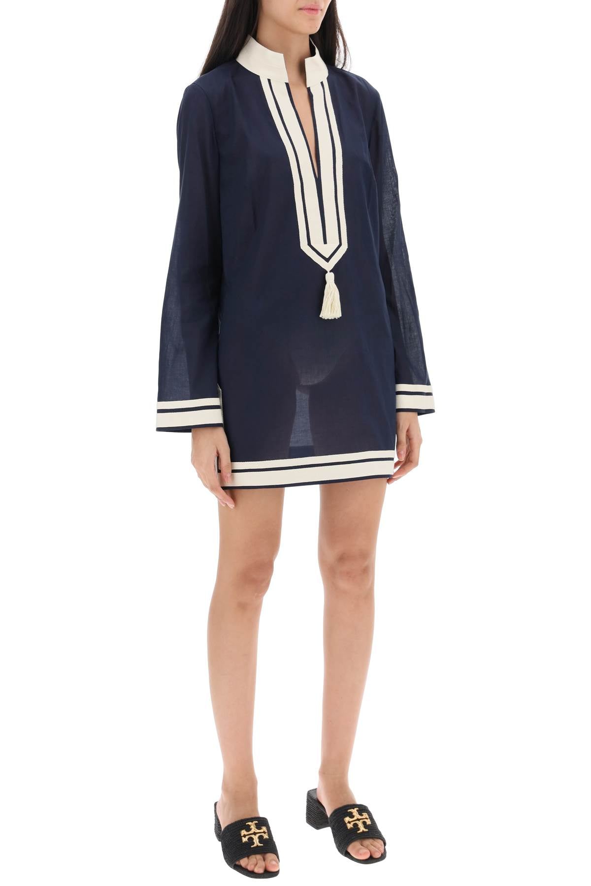 Tory Burch Tory burch tory cotton mini tunic dress