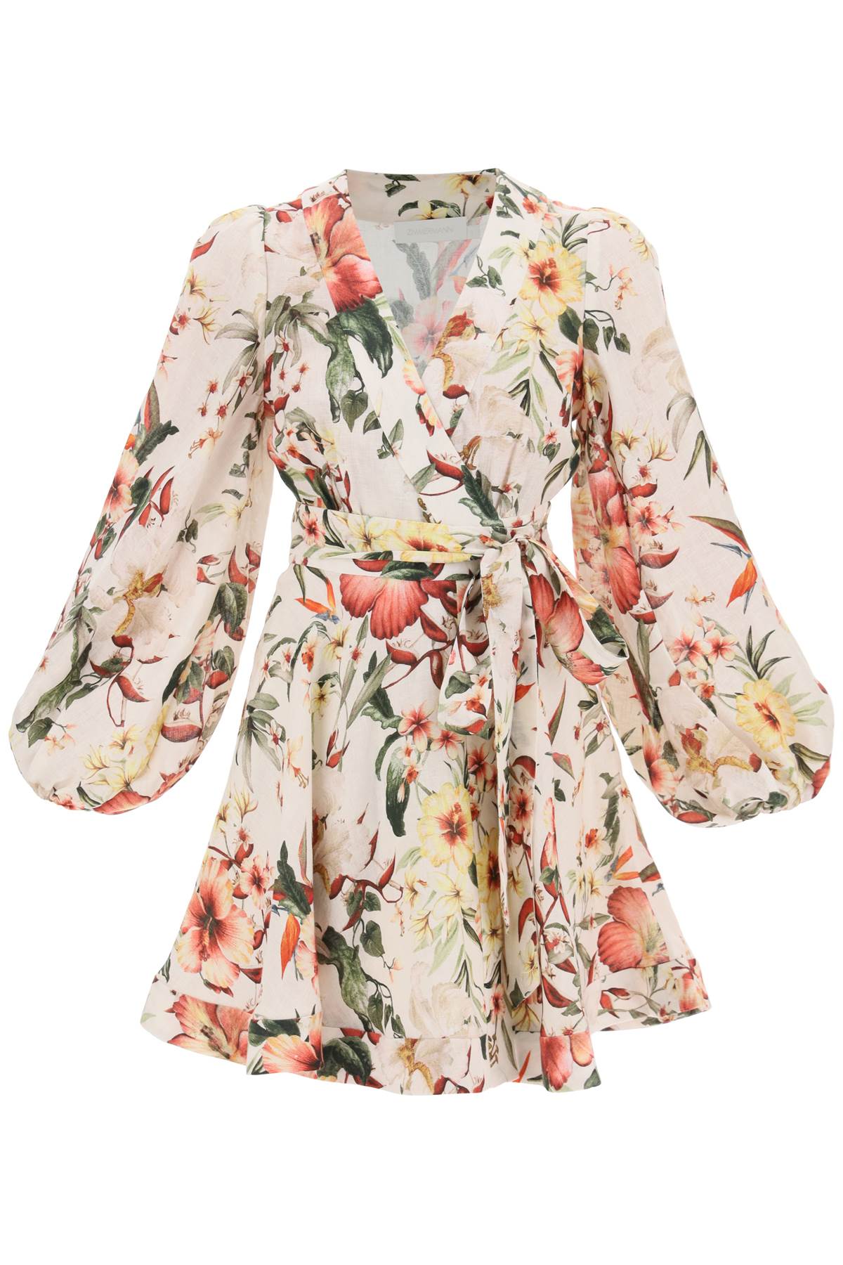 Zimmermann Zimmermann lexi wrap mini dress