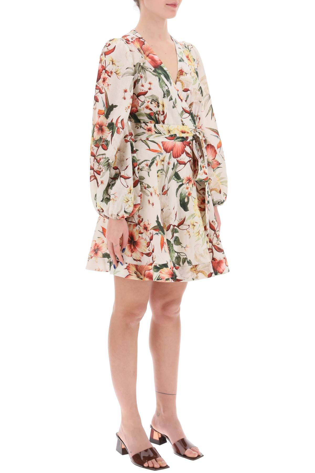 Zimmermann Zimmermann lexi wrap mini dress